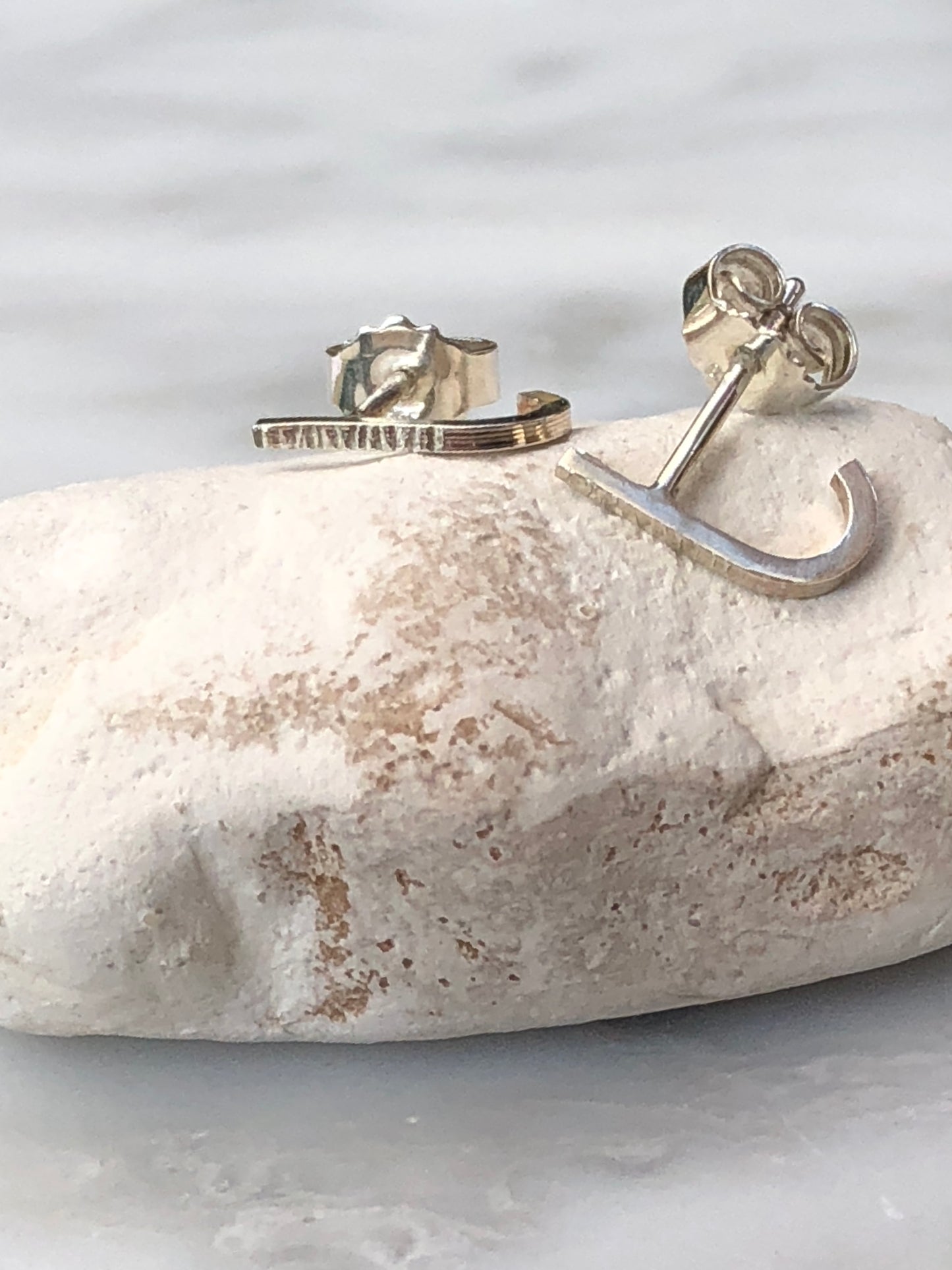 Oorbellen Curved Line